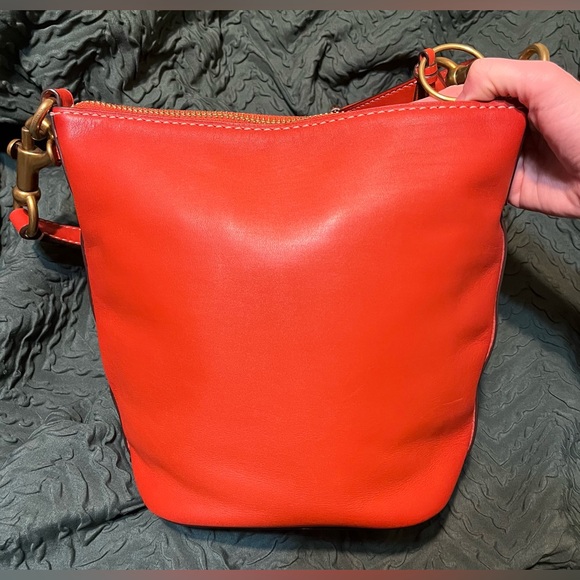 Coach Originals 1941 Archive Duffle 20 In Vermillion/Brass! - Picture 10 of 16